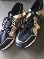 Michael Kors Scout Trainer Sneaker low Black/pale gold Gr.37 Nordrhein-Westfalen - Kalletal Vorschau