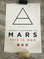 30 STM Seconds to Mars Konzert Poster Niedersachsen - Braunschweig Vorschau