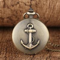 Setze ein Statement - Taschenuhr mit Anker in mattgold Schleswig-Holstein - Sankelmark Vorschau