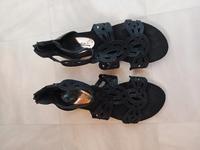 Sandalen schwarz Nordrhein-Westfalen - Bestwig Vorschau