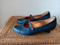 Think! Damen Schuhe Ballerina Pumps Gr.40 Leder schwarz Wuppertal - Cronenberg Vorschau