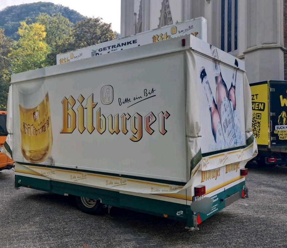 Ausschankwagen Bierwagen in Bad Ems