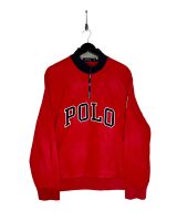 Ralph Lauren Vintage Fleece Q-Zip Sweater Rot Größe L Bayern - Miltenberg Vorschau