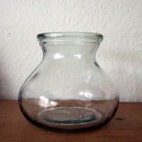 Vase, Glas, auch als Pflanzschale geeignet, Höhe ca. 15 cm Hessen - Münster Vorschau