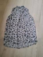Heimatliebe Comma Damen Sommer Bluse Herzchen Pailletten grau Hessen - Kassel Vorschau