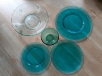 5 Glas Schalen Schüsseln Teller hellblau grün pastell Schleswig-Holstein - Lehe Vorschau