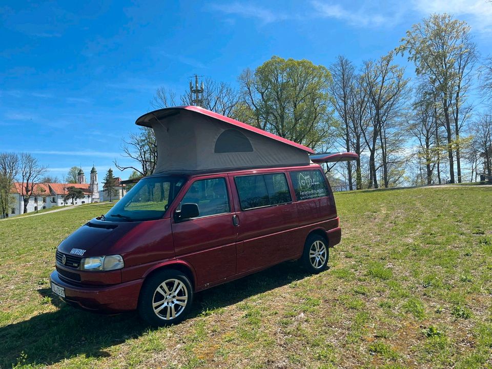 VW T4 MULTIVAN SYNCRO MIT WESTFALIA AUFSTELLDACH UND MARKISE!!! in Bad Tölz