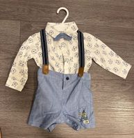 NEU Winnie Pooh puh Set Bär Anzug babyboy gr. 74 Latzhose Hemd Nordrhein-Westfalen - Gütersloh Vorschau