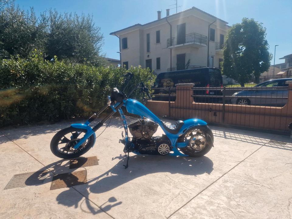 Exclusives Custombike Chopper Harley Davidson  Tausch möglich in Waldenburg