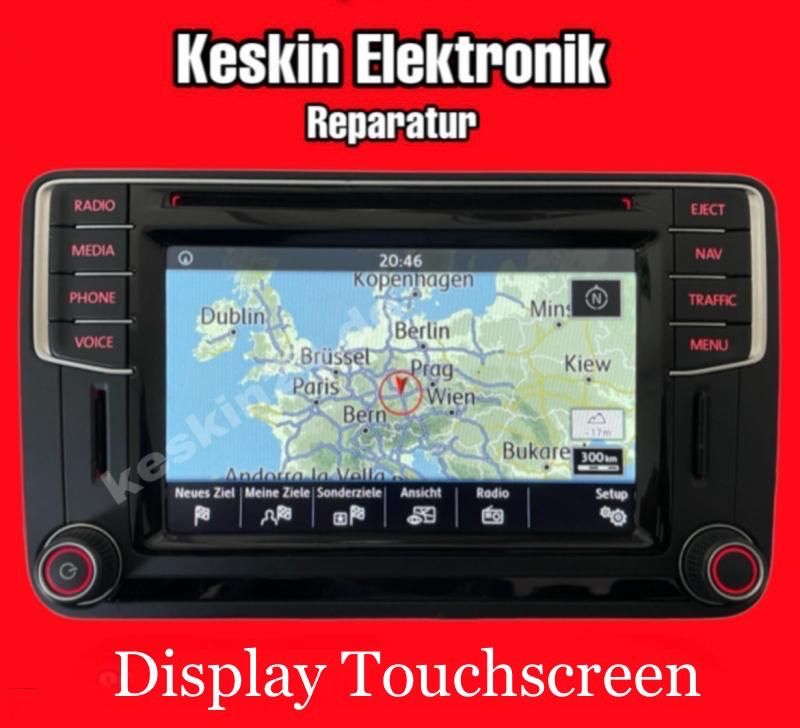 VW Navi MIB-STD2 Discover Media Touchscreen Display Navigation Reparatur in Herscheid