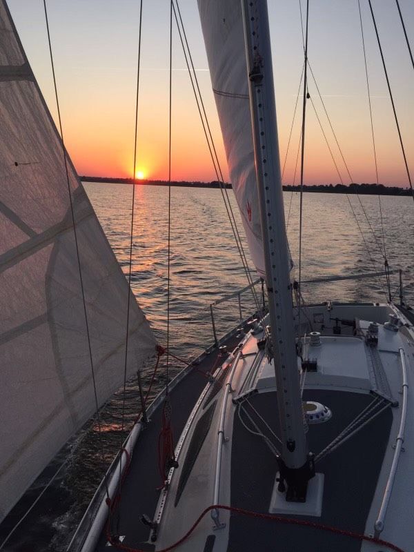 Segelboot Banner 30 in Fleckeby