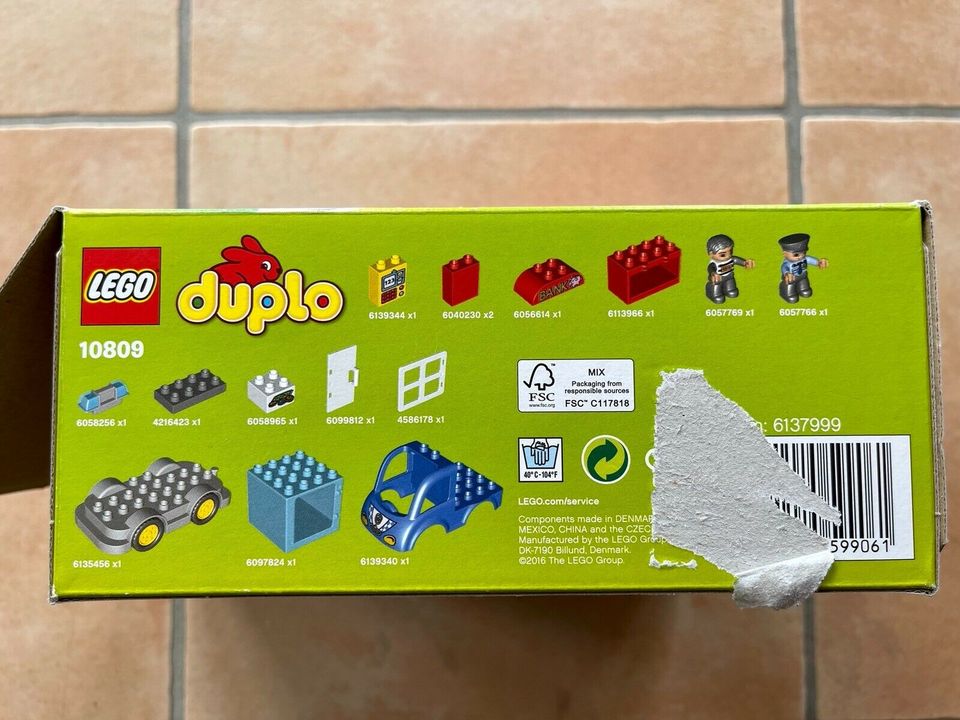 LEGO DUPLO 10809 Polizeistreife in Pinneberg