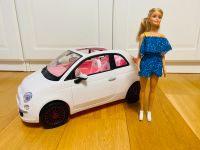 Barbie Auto Cabriolet Fiat 500 weiß Brandenburg - Peitz Vorschau