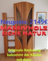 NP2145€ MUSTERRING Vitrine EICHE natur MASSIVHOLZ Vitrinenschrank Saarland - Saarwellingen Vorschau