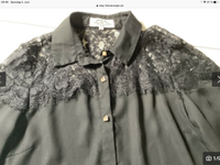 Wunderschöne Bluse Hemd Spitze gothic schwarz M L Mes Fashion Bayern - Würzburg Vorschau