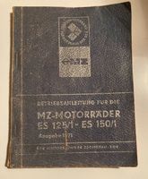 MZ Betriebsanleitung Für die ES 125/1-ES -ES 150/1 Sachsen-Anhalt - Sangerhausen Vorschau