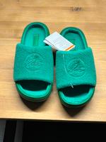 Crocs Towel Slide / Frottee grün Nordrhein-Westfalen - Leverkusen Vorschau