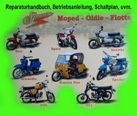 Moped Spatz Schwalbe Star Sperber Habicht Reparaturhandbuch DDR Brandenburg - Cottbus Vorschau