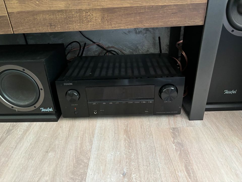 Teufel Theater 500 komplettanlage + Denon X2700H in Hamburg