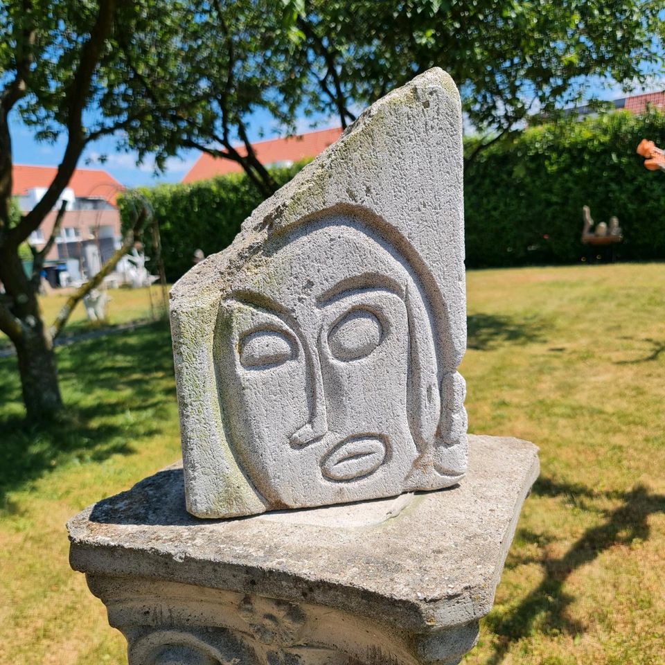 Garten STEIN Gasbeton SKULPTUR ( 35 x 25 cm ) 2,5 kg in Recklinghausen