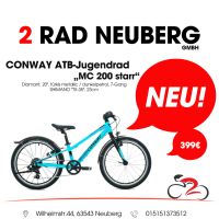 CONWAY ATB-Jugendrad 20 Zoll „MC 200 starr“  Shimano 7-Gang Hessen - Neuberg Vorschau