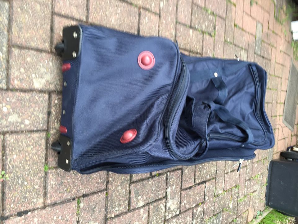 Rolltasche Rollkoffer Platinium Koffer Trolley Reisetrolley in Perl