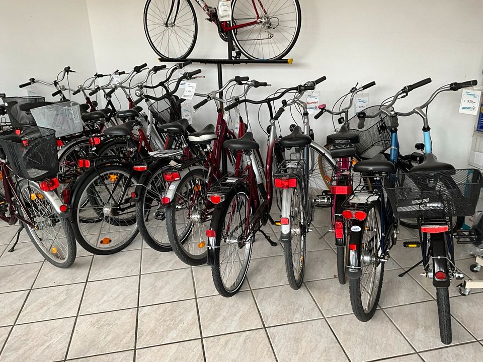 Gebrauchtfahrrad Fahrrad Garantie Reparatur 5 7 21 Gang Schaltung in Mulda