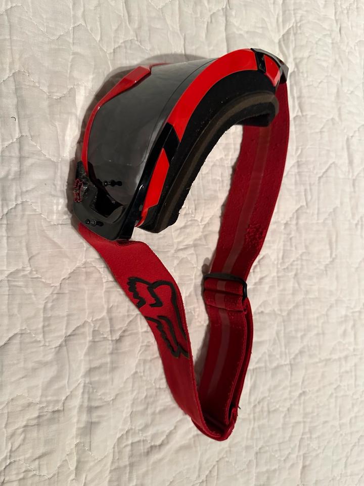 Fox Vue Motocross Brille Offroad Vision Dunkel Rot in Kiel
