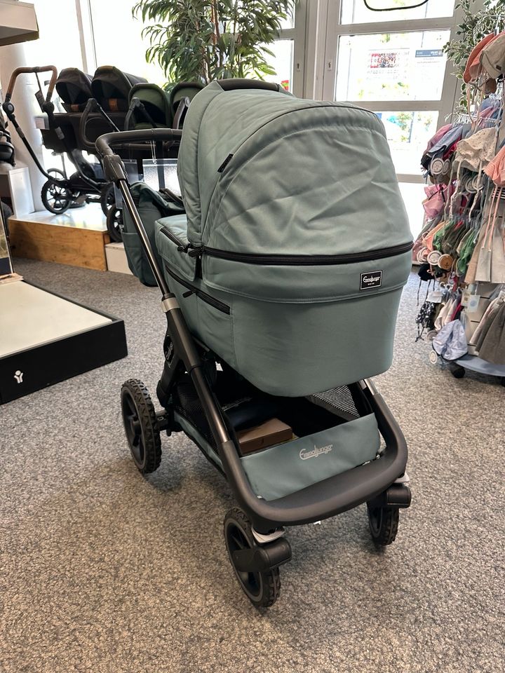 NEU - Emmaljunga NXT90 FLAT - Glacier limited 2023 Kombi-Kinderwagen - %%%~Aktion mit Zubehör-Paket - NEU - FIRLEFANZ in Berlin