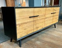 Sideboard Bresso ca. 200 cm Eiche Natur Industrial Design Nordrhein-Westfalen - Moers Vorschau