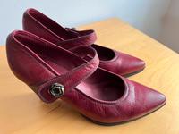 Damen Pumps Spanien Hispanitas Weinrot Bordeaux Rotbraun 38 Leder Thüringen - Jena Vorschau