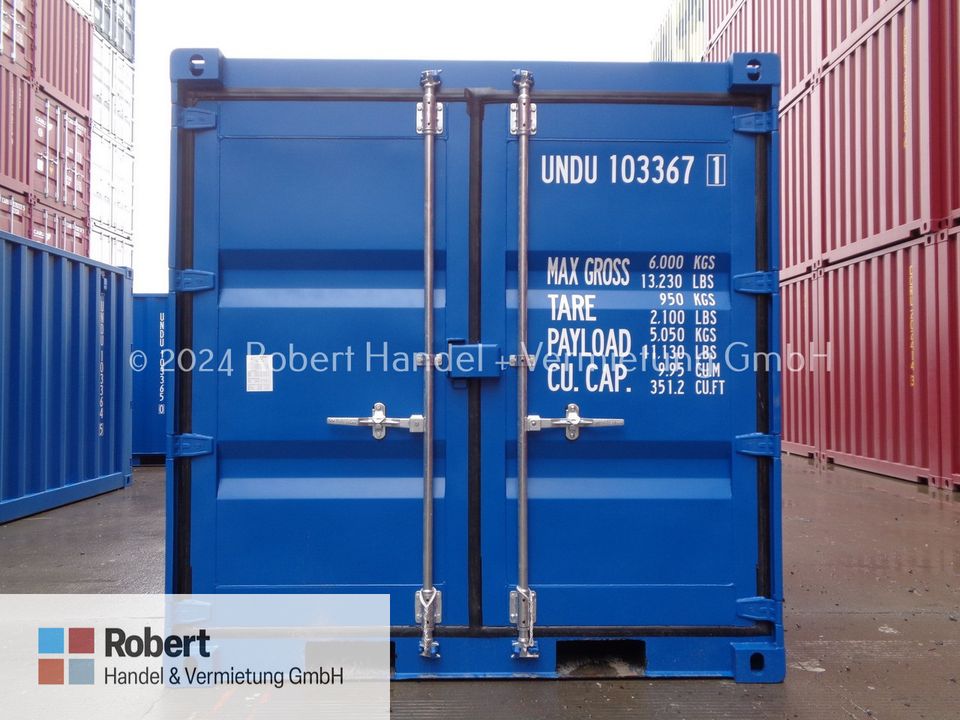 NEU 8 Fuß Lagercontainer, Seecontainer, Container; Baucontainer, Materialcontainer in Winterspelt