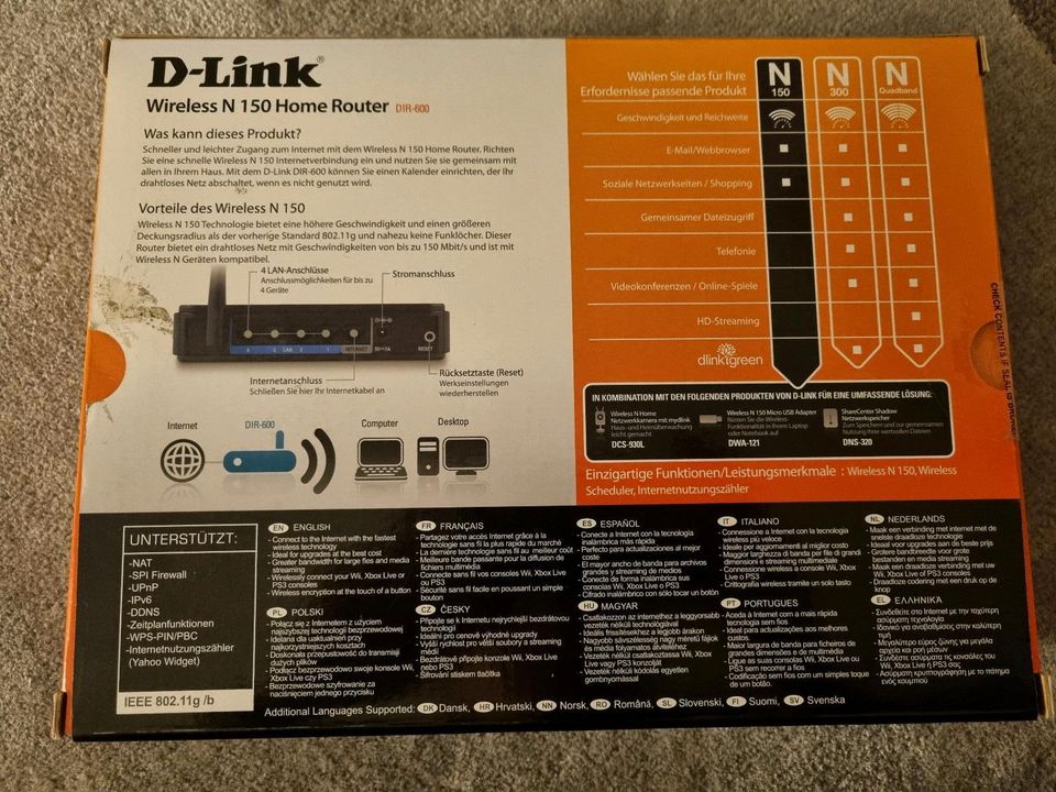 Router D-Link N 150 DIR 600 in Verl