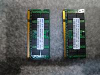 2 x 2 GB DDR2 RAM 200-pin SO-DIMM 2Rx8  'Samsung M470T5663QZ Thüringen - Sömmerda Vorschau