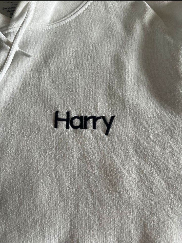 Harry Styles Hoodie weiß Gr.M original Merch in Rohrbach