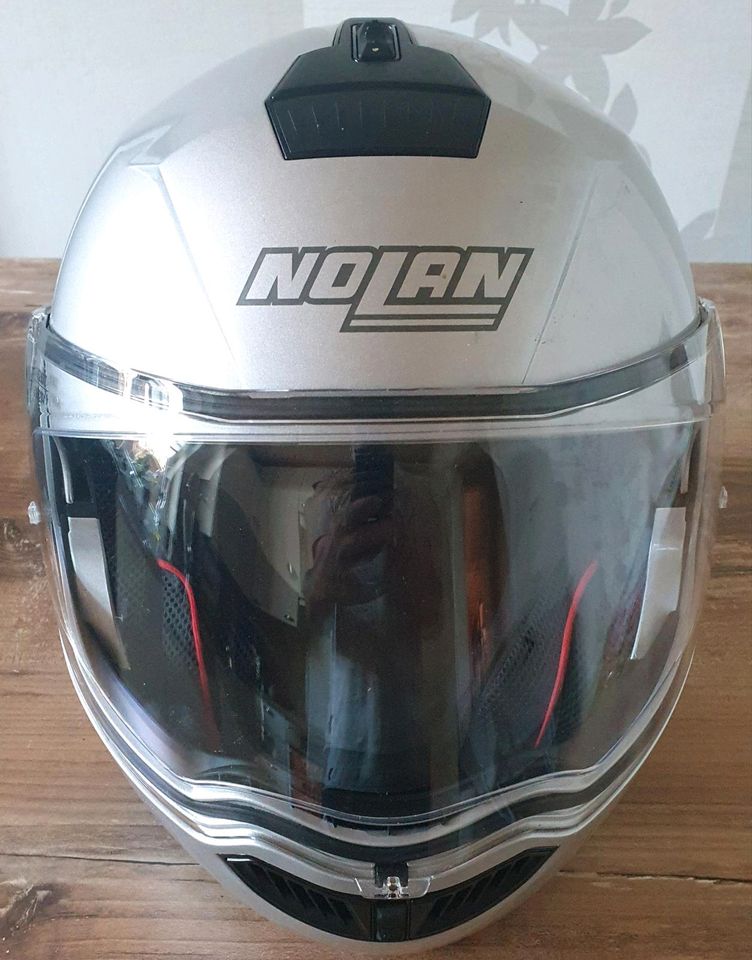 Motorradklapphelm, Nolan N 104 A, N-Com, Größe S, Pinlock in Zeven