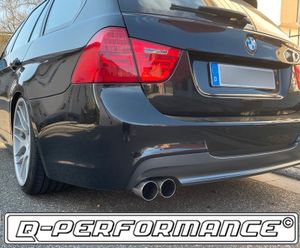 Doppel Endrohr für BMW 320d F30 F31 F32 318d Doppelrohroptik 320d in Bayern  - Weiden (Oberpfalz), Tuning & Styling Anzeigen