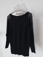 Festlicher Viskose Feinstrickpullover Strass Fledermausärmel (X)L München - Laim Vorschau