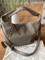 Liebeskind Tasche mit Nieten Leder Taupe Brandenburg - Zeuthen Vorschau