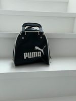 Tasche Bag Puma schwarz weiß Henkel Faux Leder Zweiwege-Zip Baden-Württemberg - Leonberg Vorschau