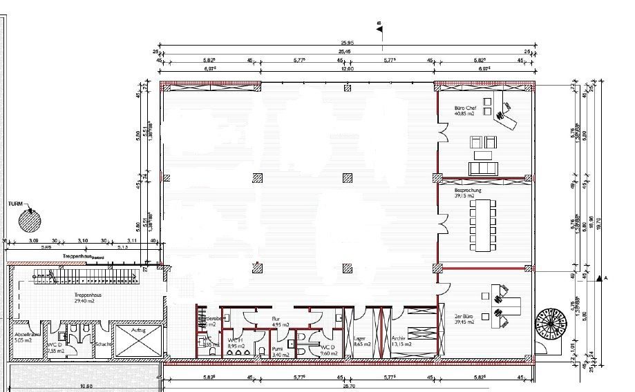 490 m² Gewerbefl. in Linden zu vermieten- Ideal für Fitnessstudio in Linden