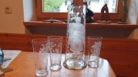 Glaskrug mit Gläser, Krug, Bacchus Bayern - Bernau am Chiemsee Vorschau