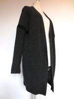 längerer Boucle Cardigan/Strickjacke dunkelgrau von Clockhouse Hessen - Großenlüder Vorschau