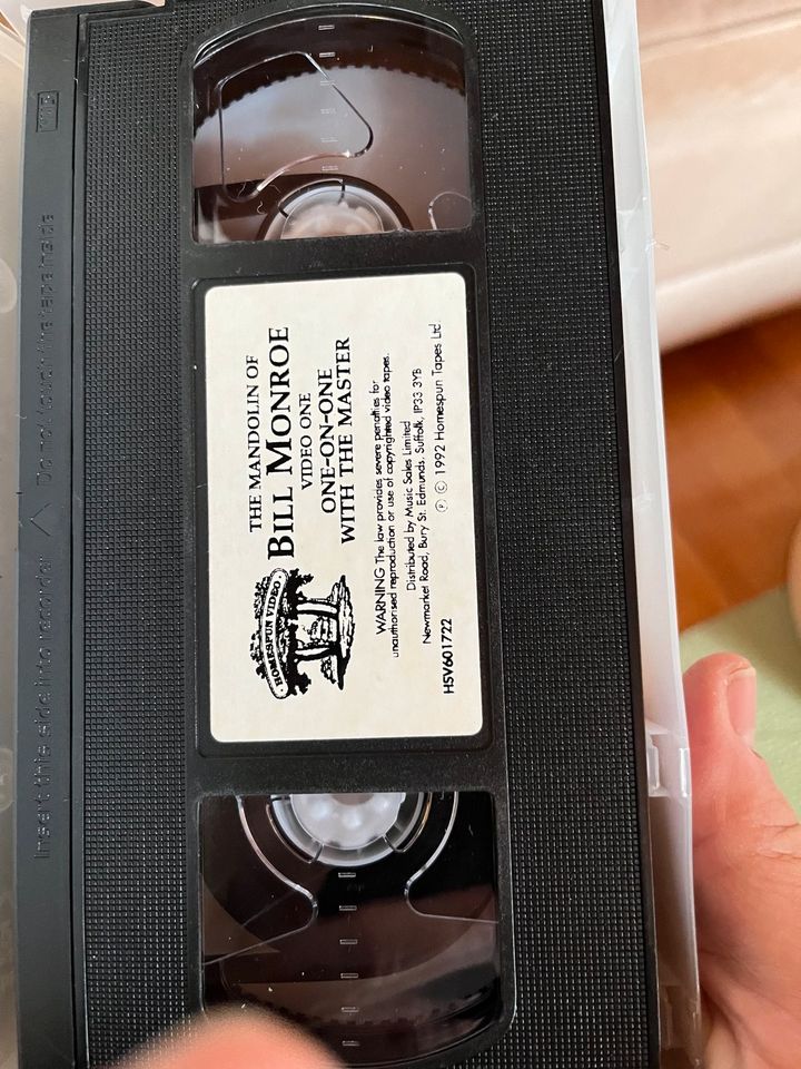 The mandolin of Bill Monroe VHS Video in Haßloch