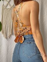 Urban Outfitters Boho y2k Retro Cropped Tank Top Peach XS Baden-Württemberg - Durmersheim Vorschau