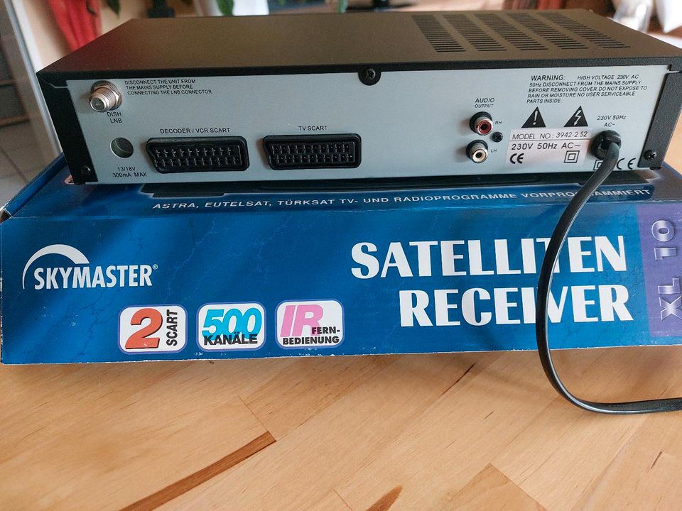 Satelliten Receiver SkyMaster XL10 in Zirndorf