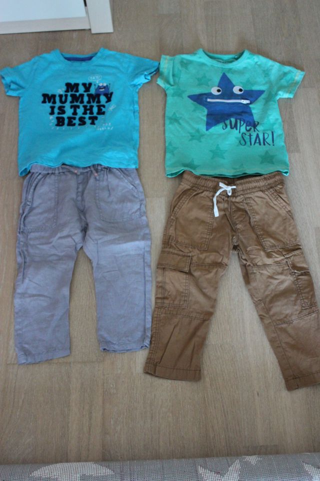 Set T-Shirt Hose Next H&M Zara Gr. 98 104 in Poing