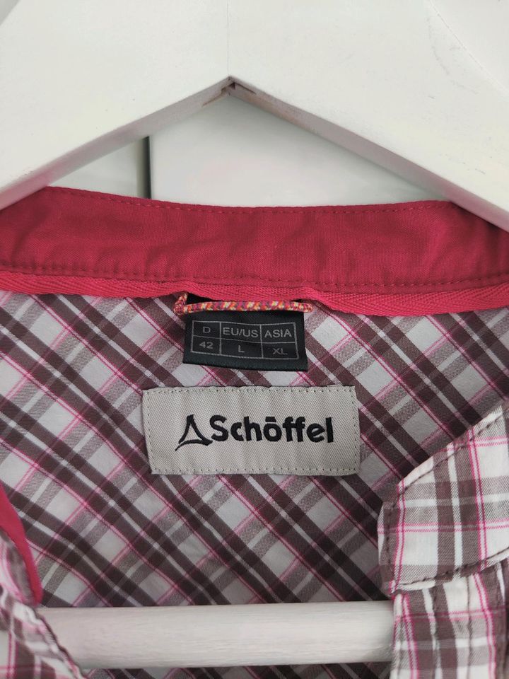 Outdoor Bluse | Schöffel | kariert | Größe 42 in Freising