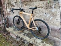 Gravelbike Holzrahmen Carbon Unikat Einzelstück L Gravel Holz Baden-Württemberg - Rottenburg am Neckar Vorschau