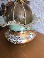 Antike Vase Böhmische Glasvase mit Blumen Verzierung handbemalt Hessen - Höchst im Odenwald Vorschau